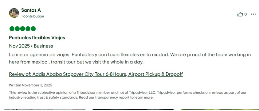 Mexican transit reviewer